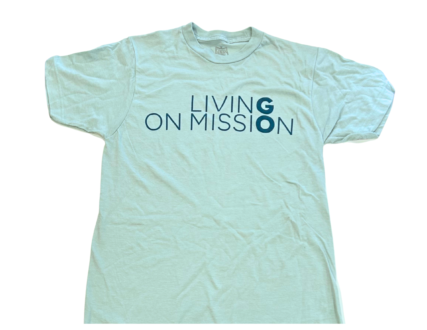 "Living On Mission" Teal T-Shirt