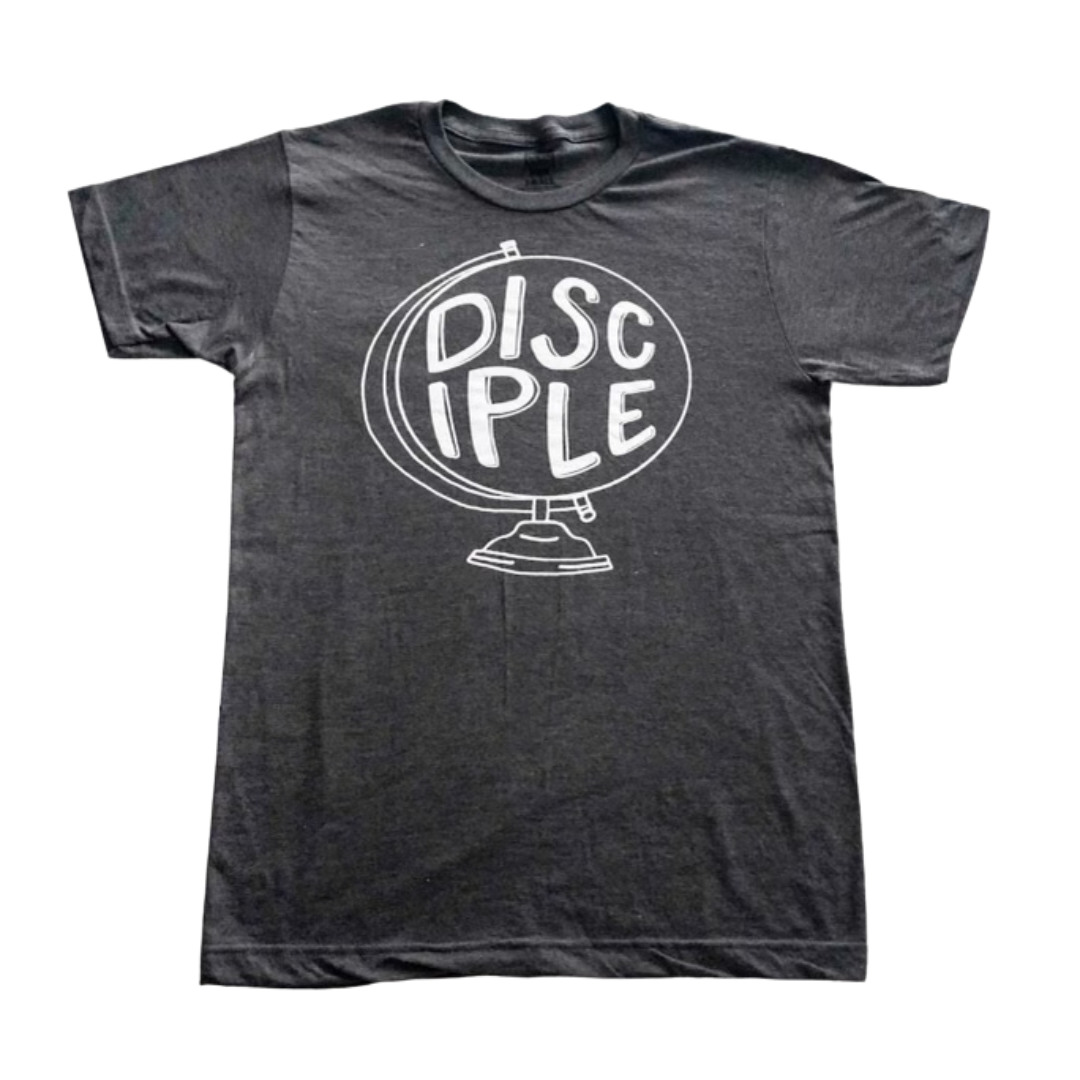 Disciple dark gray t-shirt